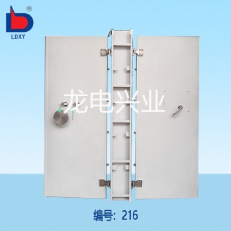 枪弹库门（兵器室防护门）一框两门